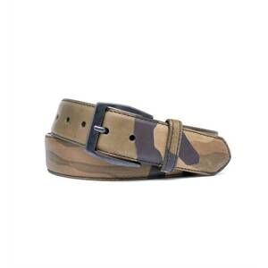 NEW W. KLEINBERG unisex - leather belt in olive